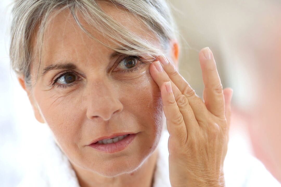 Self-massage of the face to help women aged 50+ stay youthful